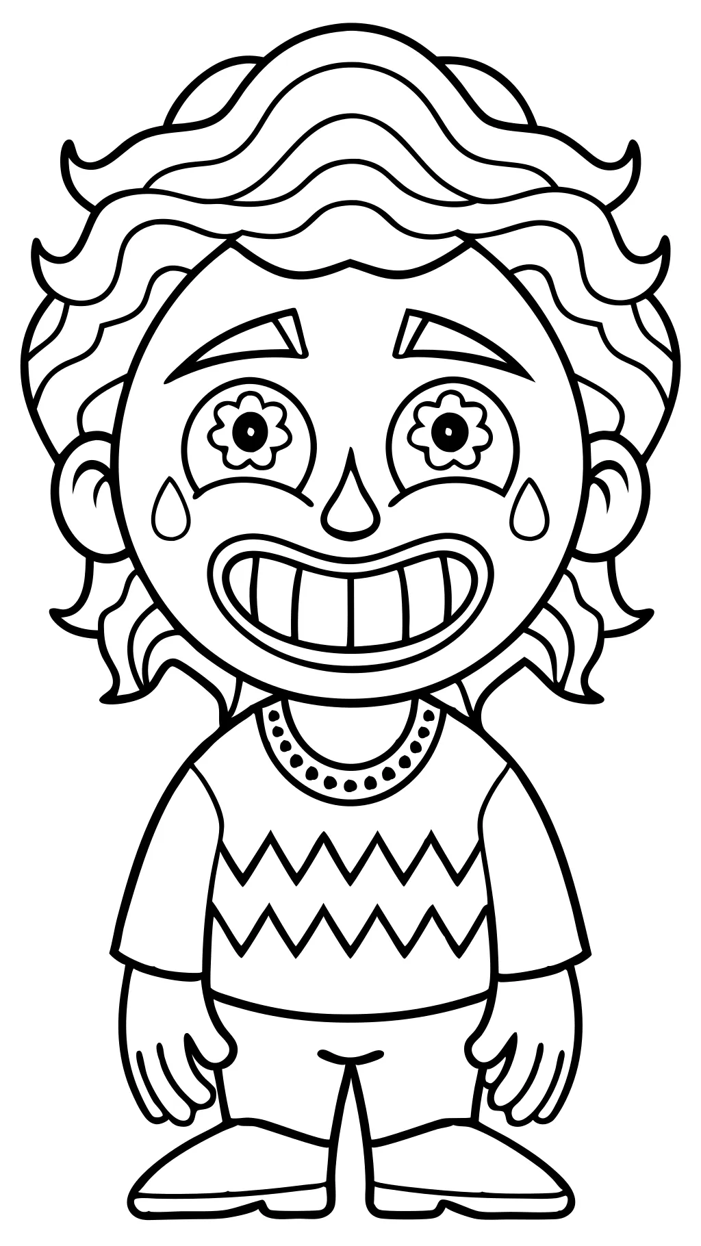 emotions coloring pages